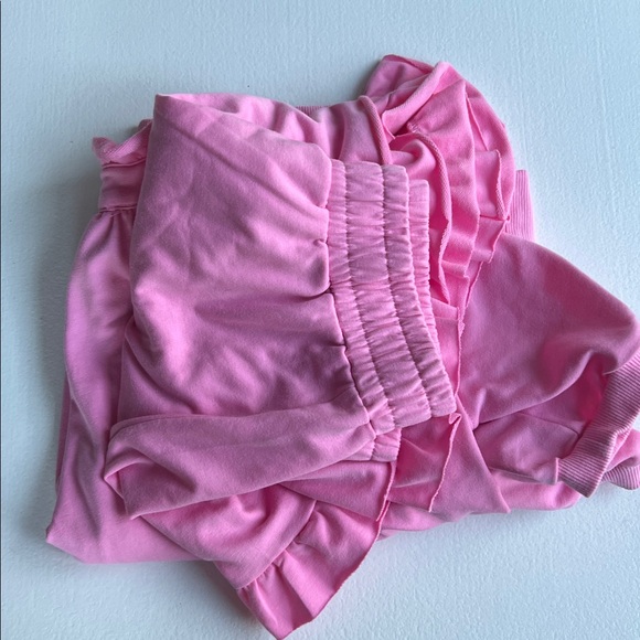 Pink Ruffled Casual Set - Picture 10 of 10